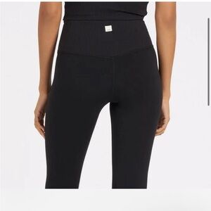 Vuori Ribbed Studio Leggings Black